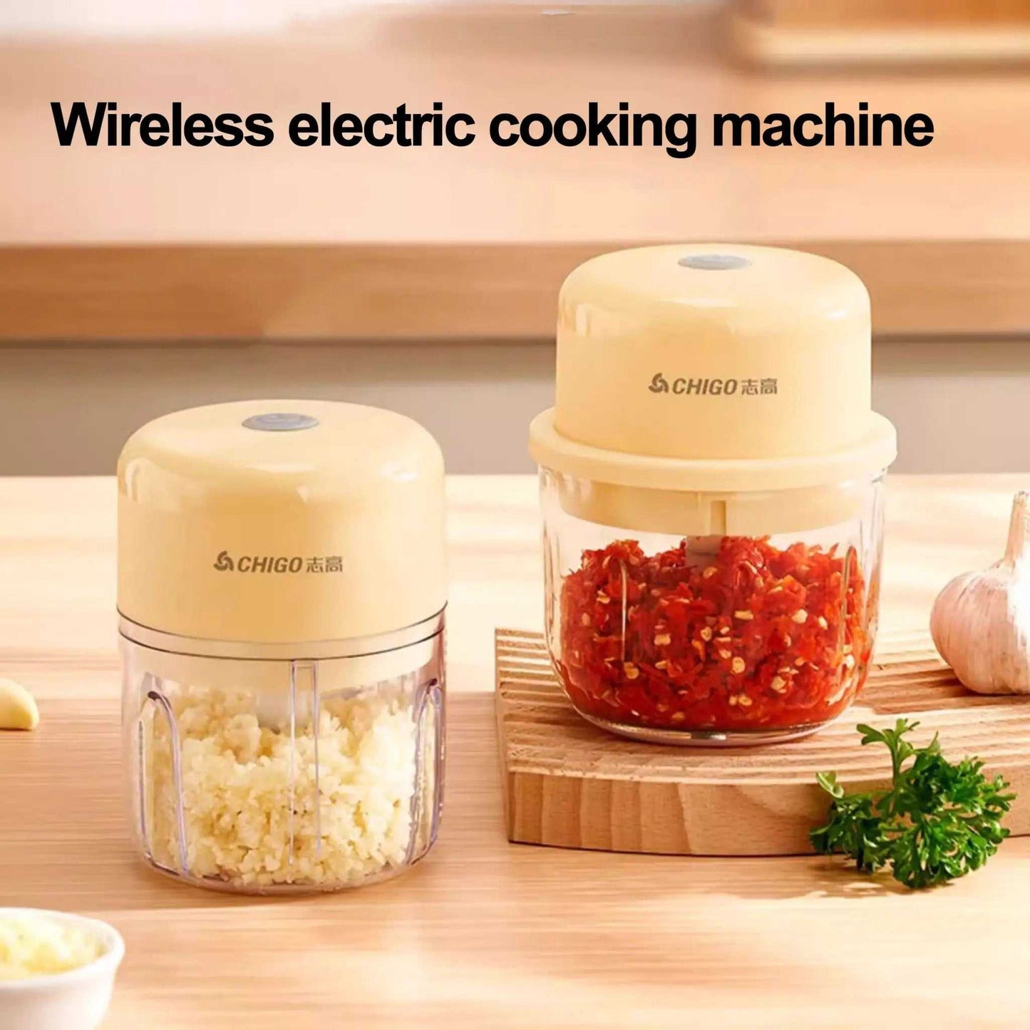 Wireless mini cooking machine