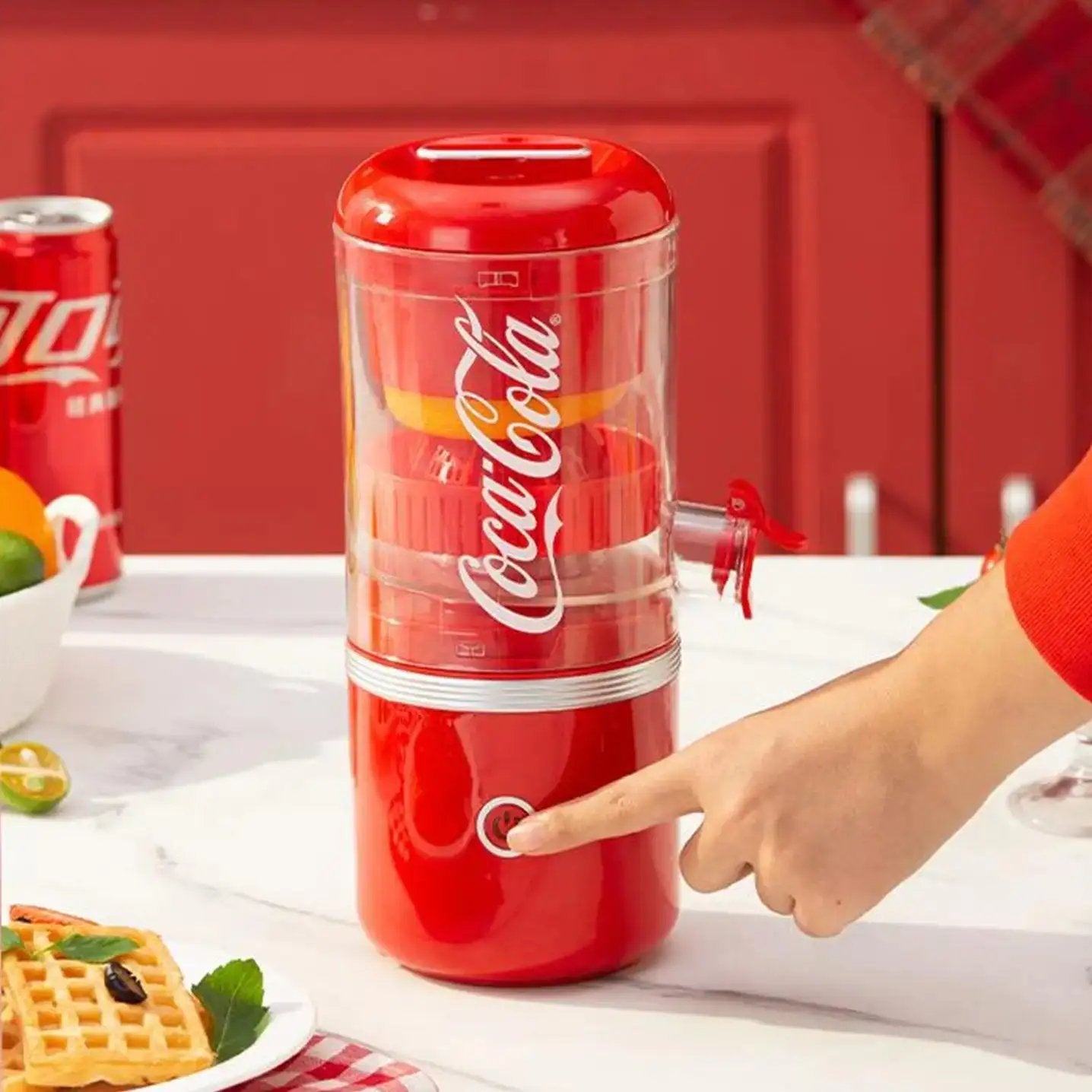 Coca Cola portable fresh juicer ahome