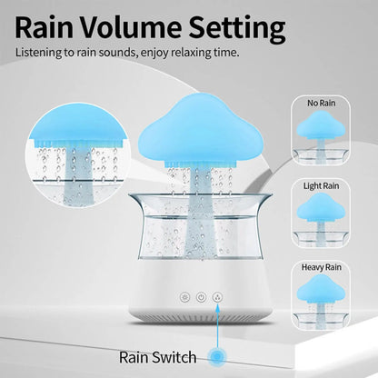 4-in-1 Cloud Rain Aroma Humidifier4-in-1 Cloud Rain Aroma Humidifier
The sound of rain helps to sleepAromatherapy diffusionHumidification in a dry environmentAtmosphere Colorful Night LightNew StrangHousehold Itemsahomeahome-1 Cloud Rain Aroma Humidifier