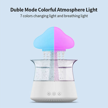 4-in-1 Cloud Rain Aroma Humidifier4-in-1 Cloud Rain Aroma Humidifier
The sound of rain helps to sleepAromatherapy diffusionHumidification in a dry environmentAtmosphere Colorful Night LightNew StrangHousehold Itemsahomeahome-1 Cloud Rain Aroma Humidifier