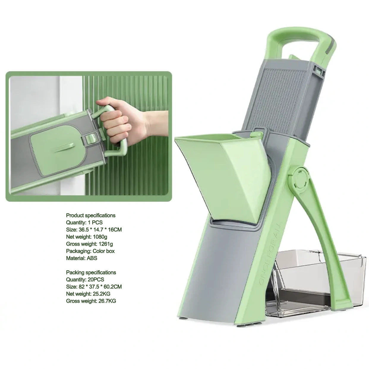 Multifunctional vegetable cutter ahome