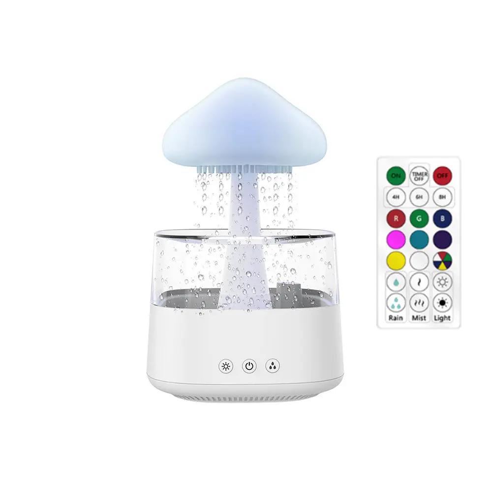 4-in-1 Cloud Rain Aroma Humidifier4-in-1 Cloud Rain Aroma Humidifier
The sound of rain helps to sleepAromatherapy diffusionHumidification in a dry environmentAtmosphere Colorful Night LightNew StrangHousehold Itemsahomeahome-1 Cloud Rain Aroma Humidifier