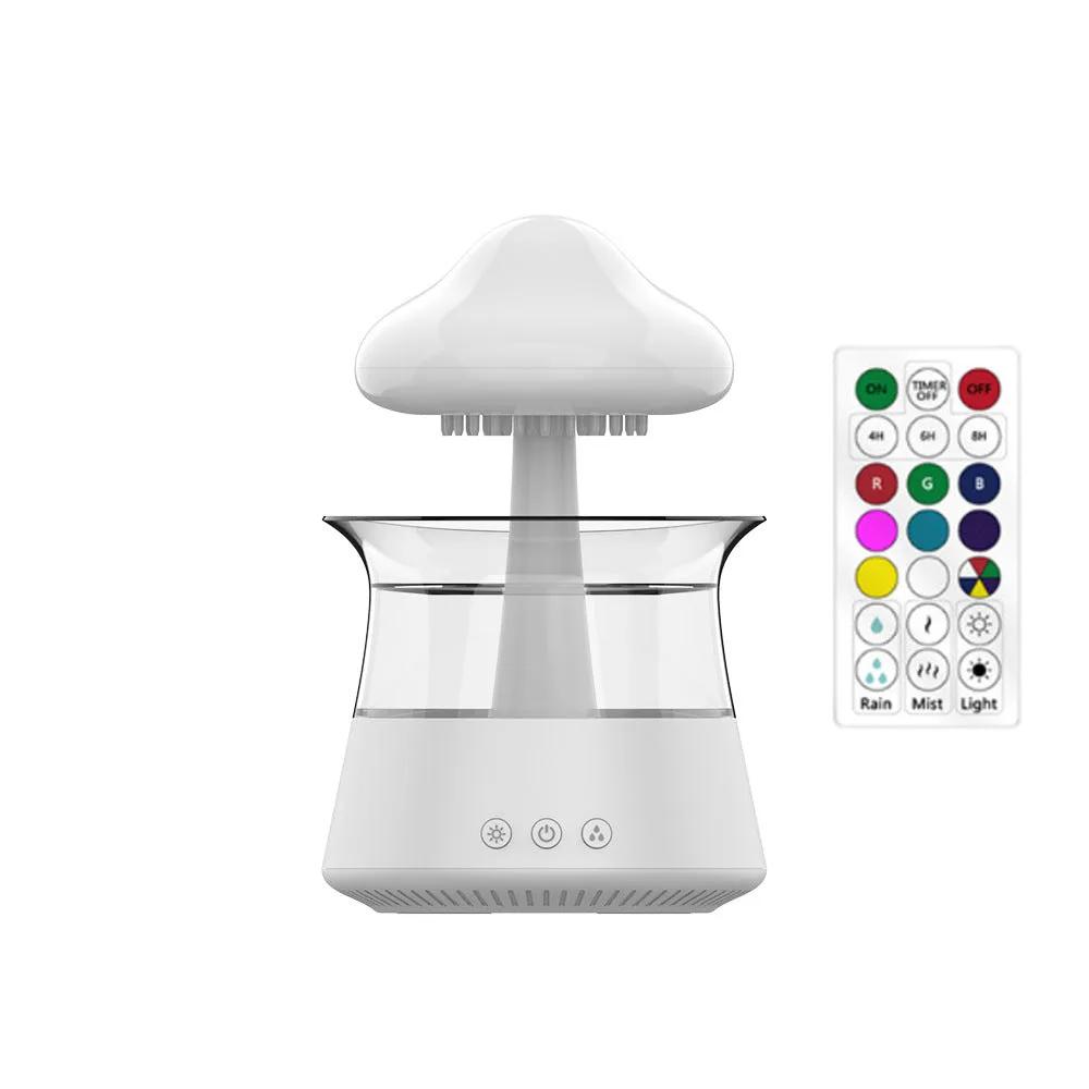 4-in-1 Cloud Rain Aroma Humidifier4-in-1 Cloud Rain Aroma Humidifier
The sound of rain helps to sleepAromatherapy diffusionHumidification in a dry environmentAtmosphere Colorful Night LightNew StrangHousehold Itemsahomeahome-1 Cloud Rain Aroma Humidifier