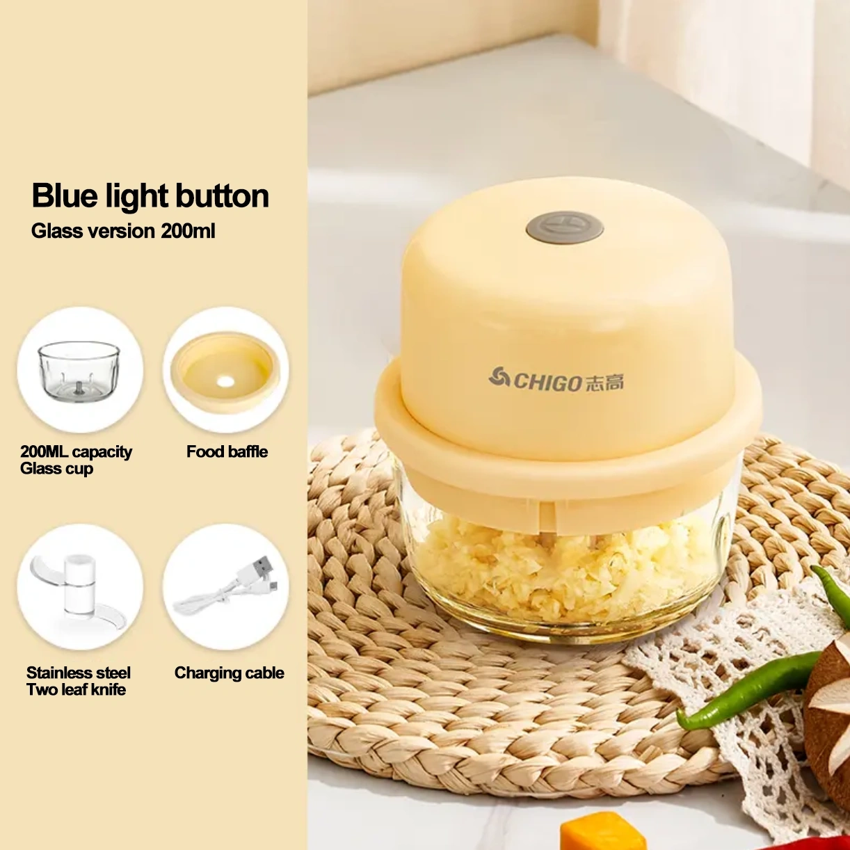 Wireless mini cooking machine