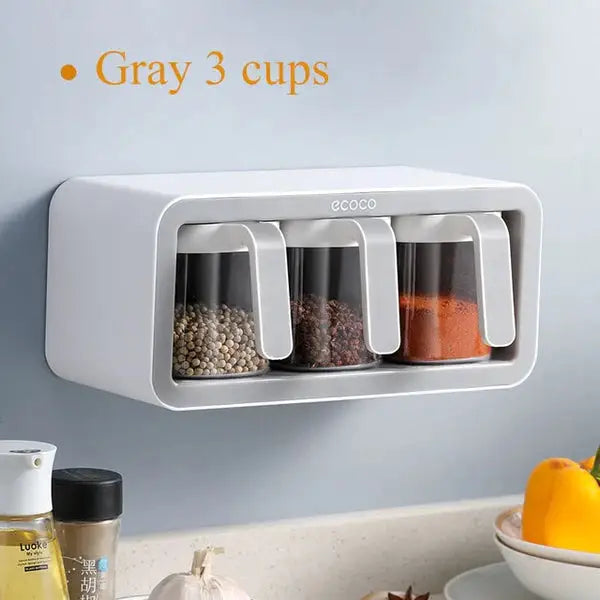 Wall mounted seasoning boxWall mounted seasoning box
Kitchen ItemsahomeahomeWall mounted seasoning box